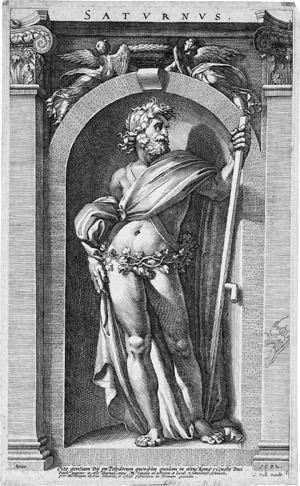 Lot 5509, Auction  110, Goltzius, Hendrick, Saturn