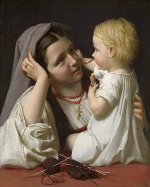 Lot 6107, Auction  110, Busuttil, Salvatore, Mutter mit Kind