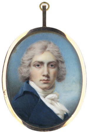 Lot 6848, Auction  110, Englische Schule, um 1790. Brustbildnis eines jungen Herren (angeblich John Townley)