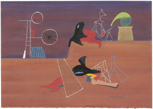 Lot 7243, Auction  110, Maddox, Conroy, Surrealistische Kompostion