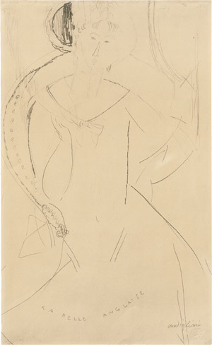 Lot 7279, Auction  110, Modigliani, Amedeo, La Belle Anglaise