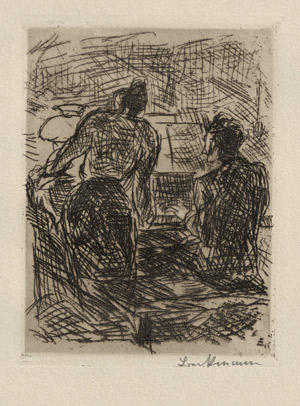 Lot 8076, Auction  110, Beckmann, Max, Am Klavier