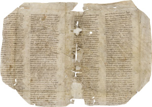 Lot 1002, Auction  111, Gregor der Große, Moralia in Job. Einzelblatt aus einer Handschrift