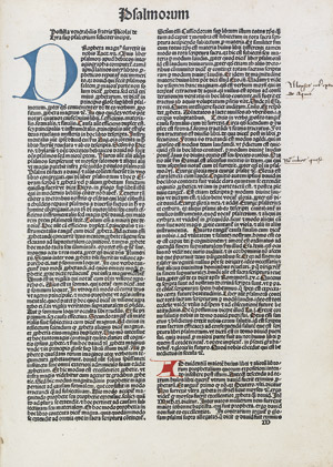 Lot 1038, Auction  111, Biblia latina, cum postillis Nicolai de Lyra (Teil II)