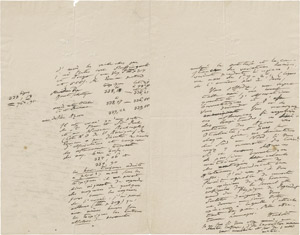 Lot 2158, Auction  111, Humboldt, Alexander von, Brief an einen Meteorologen