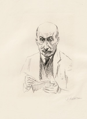 Lot 3318, Auction  111, Elias, Julius und Liebermann, Max - Illustr., Liebermann. Die Handzeichnungen