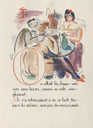 Lot 3346, Auction  111, Maupassant, Guy de und Barta, Laszlo - Illustr., La Maison Tellier