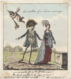 Lot 5250, Auction  111, Englisch, 1775. An Emblem of a Modern Marriage