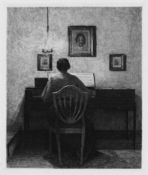 Lot 5350, Auction  111, Ilsted, Peter, Spielende Dame