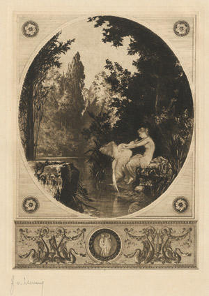Lot 5400, Auction  111, Schennis, Friedrich von, Leda und der Schwan
