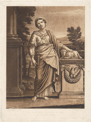 Lot 5449, Auction  111, Fabre, François Xavier, Die hl. Agnes