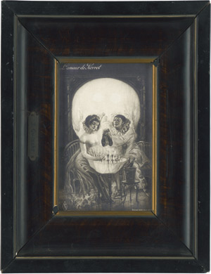 Lot 6401, Auction  111, Französisch, um 1900. Vexierbild "L'Amour de Pierrot"