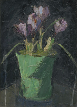 Lot 7275, Auction  111, Melskens, Axel Emanuel Joseph, Stilleben mit Alpenveilchen