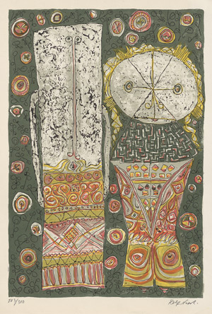 Lot 7302, Auction  111, Nesch, Rolf, Er und Sie