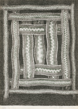 Lot 7311, Auction  111, Oppenheim, Meret, Spirale - Schlange in Rechteck