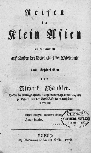 Lot 40, Auction  112, Chandler, Richard, Reisen in Klein Asien