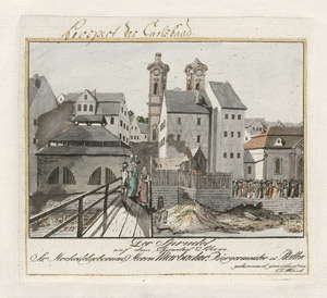 Los 150 - Sächsische Schweiz - Folge von 11 kolorierten Umrissradierungen - 1 - thumb