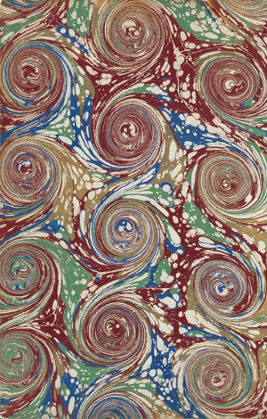 Lot 402, Auction  112, Marmorpapier, 27 Bögen Marmorpapier "alla turca" vom 18.-19. Jahrhundert