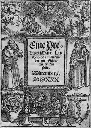 Lot 562, Auction  112, Luther, Martin, Eine Predigt, das man kinder zur Schulen halten solle. 