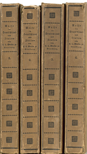 Los 2224 - Stolberg, Friedrich Leopold Graf zu - Reise in Deutschland, der Schweiz, Italien - 0 - thumb