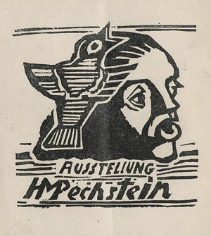 Lot 3431, Auction  112, Pechstein, Max, Ausstellung Max Pechstein