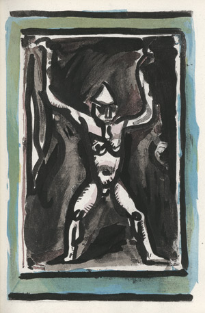 Lot 3489, Auction  112, Church, Henry und Rouault, Georges - Illustr., Les Clowns