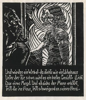 Lot 3578, Auction  112, Wrage, Klaus, Die Frau auf dem Holm