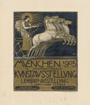 Los 3702 - Stuck, Franz von - IX. Internationale Kunstausstellung München 1905 - 0 - thumb