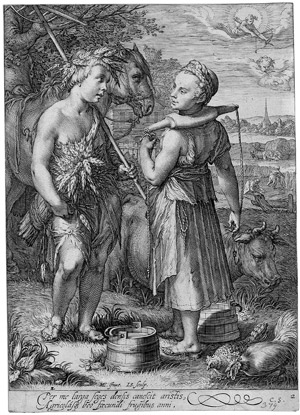 Lot 5217, Auction  112, Saenredam, Jan, Die vier Jahreszeiten