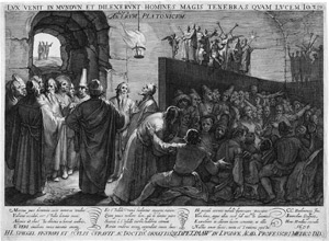 Lot 5218, Auction  112, Saenredam, Jan, Das Höhlengleichnis des Plato