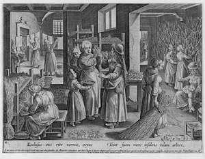 Lot 5234, Auction  112, Stradanus, Johannes - nach, "Vermis Sericus" - Die Einführung des Seidenwurms ... 