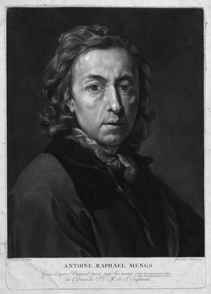 Lot 5284, Auction  112, Clarot, Josef Adrianus, Bildnis des Anton Raphael Mengs