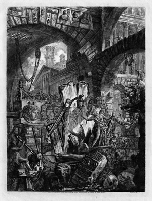 Lot 5328, Auction  112, Piranesi, Giovanni Battista, Der Mann auf dem Rad