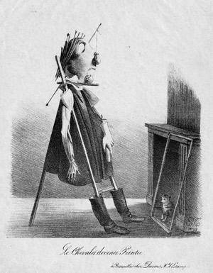 Lot 5443, Auction  112, Travies, Édouard, Le Chevalet devenu Peintre