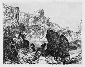 Lot 5470, Auction  112, Steppes, Edmund, Gaisalpsee (am Rubihorn bei Oberstdorf im Allgäu)