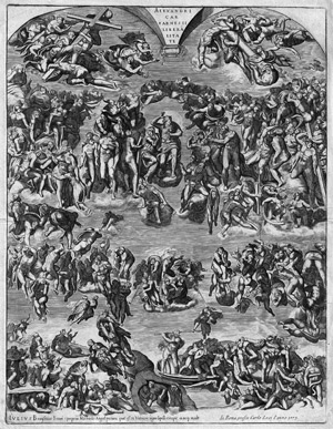 Lot 5505, Auction  112, Bonasone, Giulio, Das jüngste Gericht