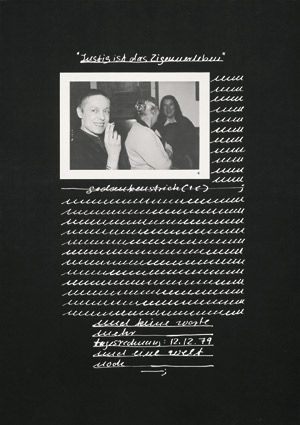 Lot 7069, Auction  112, Darboven, Hanne, Lustig ist das Zigeunerleben