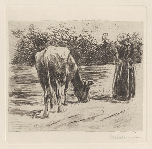 Lot 7222, Auction  112, Liebermann, Max, Junge Hirtin