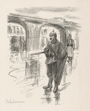 Lot 7228, Auction  112, Liebermann, Max, Brückenwache