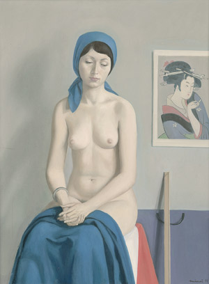 Lot 7235, Auction  112, Mácsai, István, Sitzender Frauenakt mit Geisha