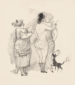 Lot 7289, Auction  112, Orlik, Emil, Bei der Toilette