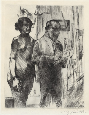 Lot 8519, Auction  112, Corinth, Lovis, Bei den Corinthern