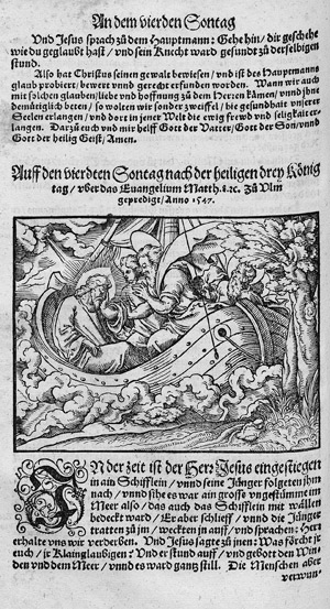 Lot 1163, Auction  113, Hoffmeister, Johann, Postilla evangelica