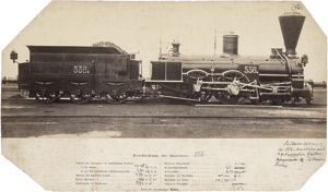 Lot 4067, Auction  113, Raliway Engines, Österreichische Südbahn