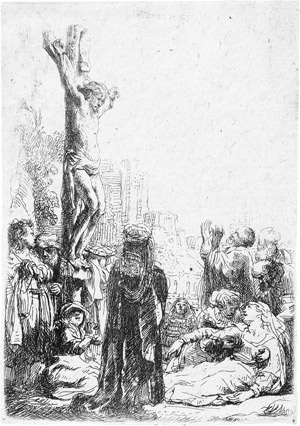 Lot 5212, Auction  113, Rembrandt Harmensz. van Rijn, Christus am Kreuze (kleine Platte)