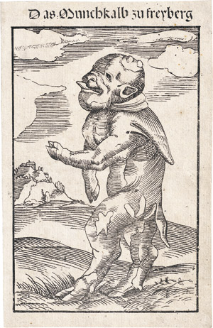 Lot 6321, Auction  113, Deutsch, 16. Jh. . Das Mönchskalb zu Freiberg