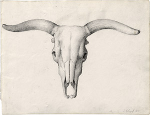 Lot 6394, Auction  113, Skovgaard, Peter Christian Thamsen, Schädels eines Auerochsen