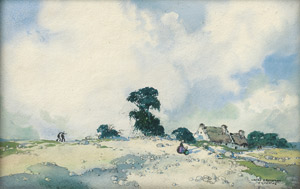 Lot 7161, Auction  113, Guérin, Ernest Pierre, "Lande Bretonne"