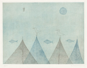 Lot 7312, Auction  113, Minami, Keiko, Netze und Möwen