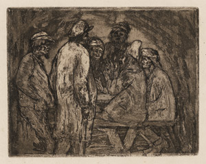 Lot 7343, Auction  113, Nolde, Emil, Tischgesellschaft